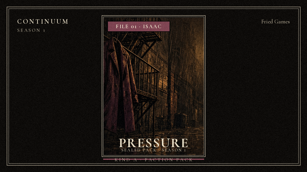 Pressure sealed pack cover